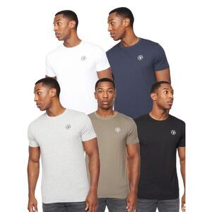 Henleys Mens Calyer T-Shirt (Pack of 5) / Multicolored